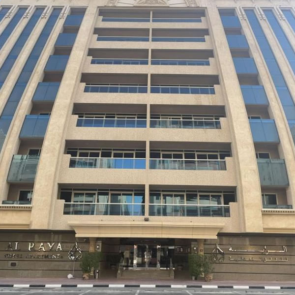 Al Raya Hotel Apartments front view